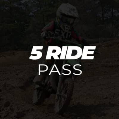 5 Ride Motopark Motocross Riding Membership