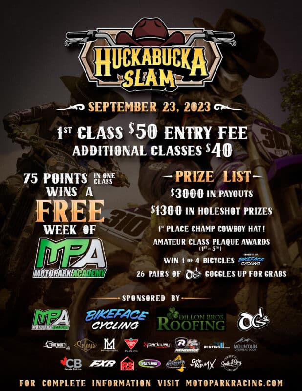 Huckabucka Slam Flyer